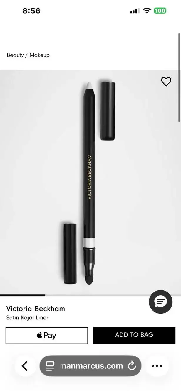 Victoria Beckham Beauty Satin Kajal Liner in Linen w/Sharpener